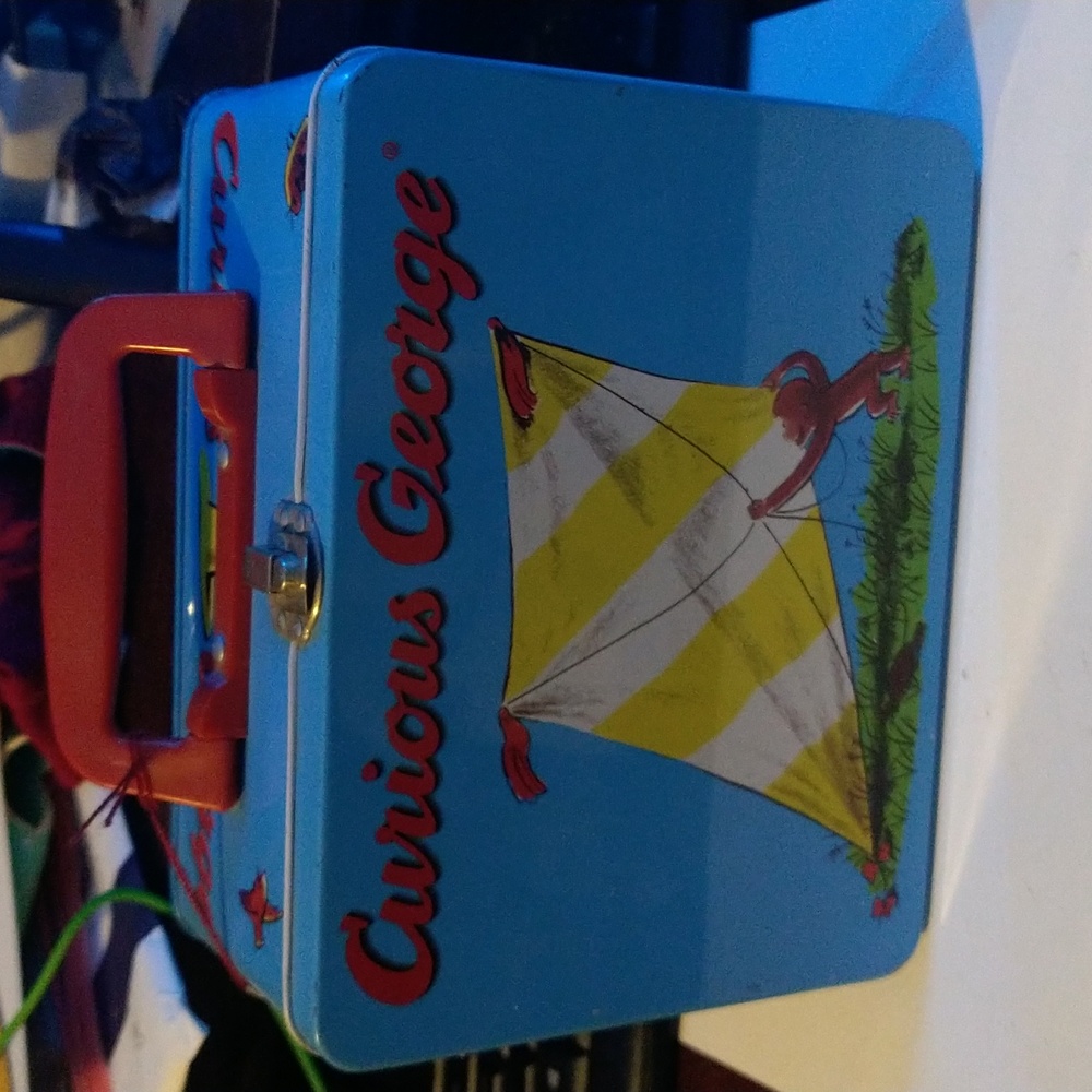 Curious George Metal Lunchbox